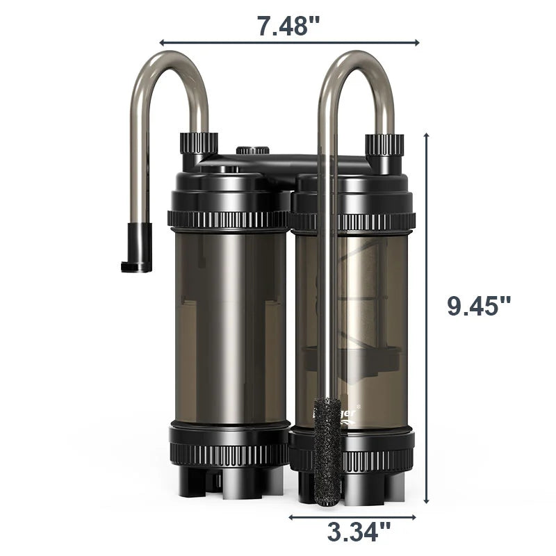 Hygger Dual Flow Aquarium Filter