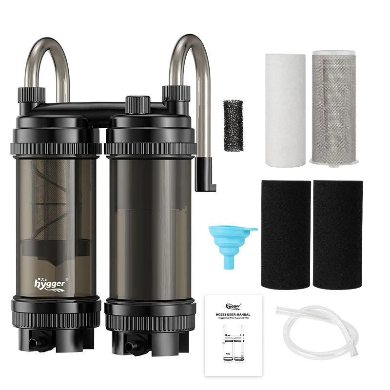 Hygger Dual Flow Aquarium Filter
