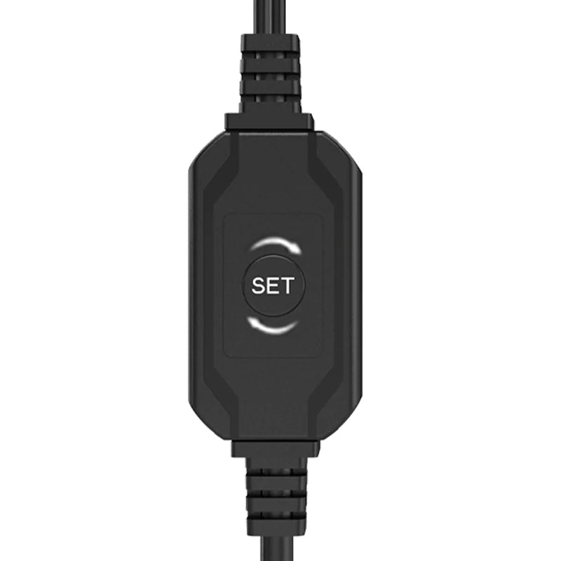 Hygger Small Aquarium Heater displaying a 15-watt heater with digital control for precise water temperature.