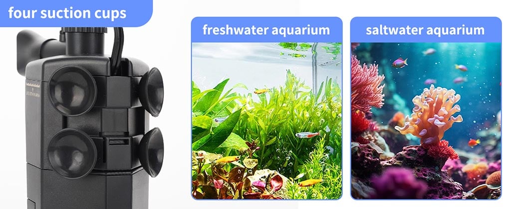 Hygger Internal Aquarium Canister Filter