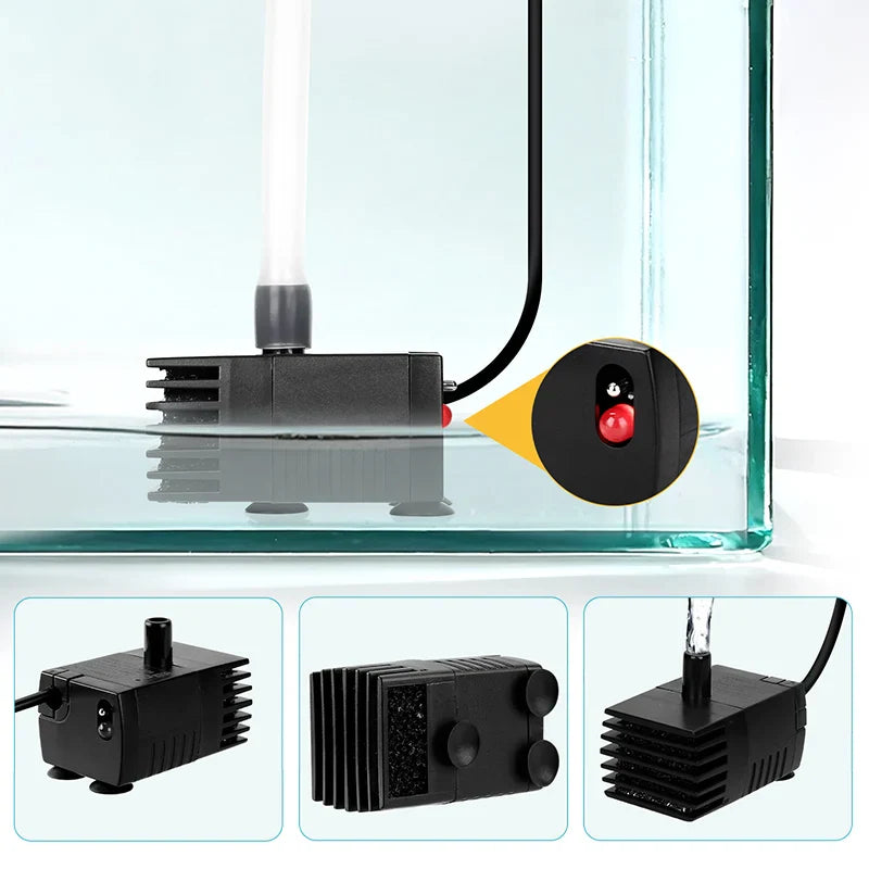 Hygger Magsense Auto Top Off refill system pump with digital control for aquarium water level maintenance.