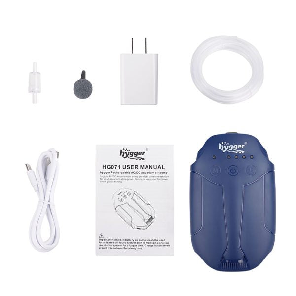 Hygger Rechargeable Air Pump