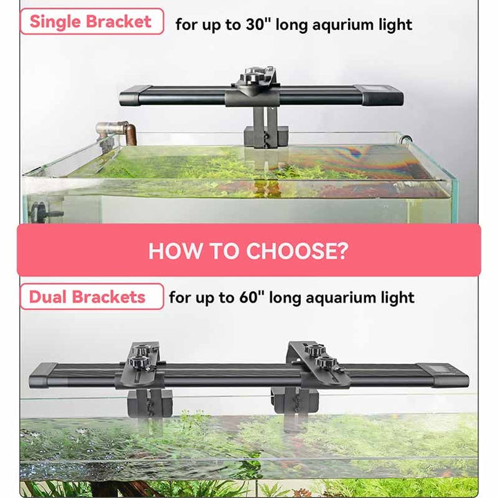 Hygger Retractable Aquarium Light Bracket