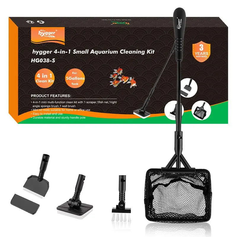 Hygger Small Fish Tank Cleaner Kit