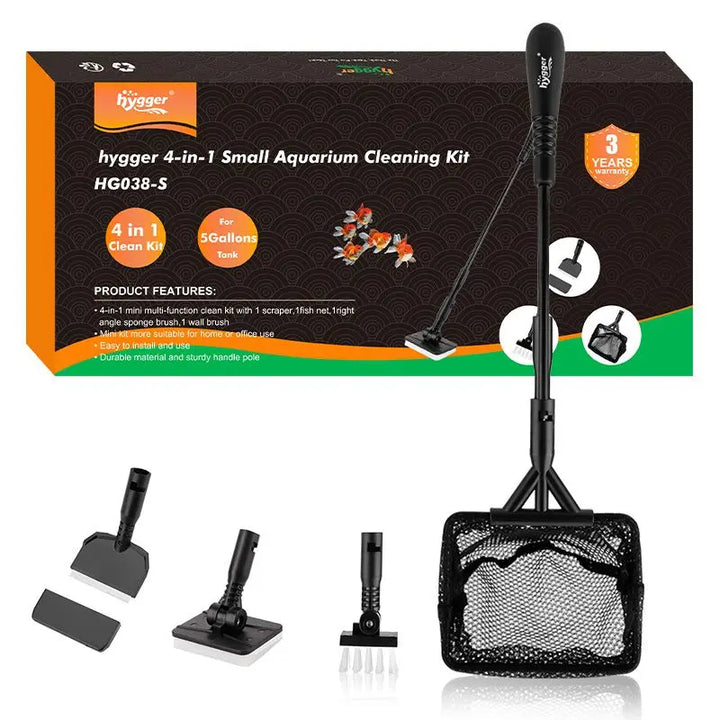 Hygger Small Fish Tank Cleaner Kit