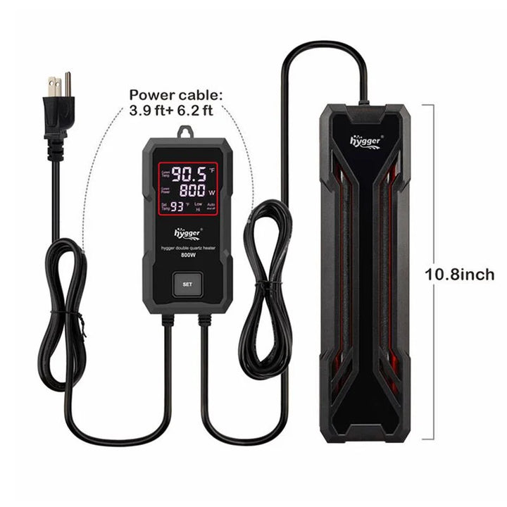 Hygger Double Quartz Heater