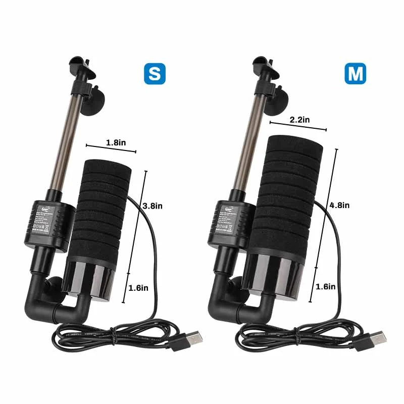 Hygger USB Electric Sponge Filter
