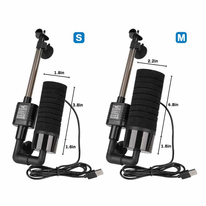 Hygger USB Electric Sponge Filter