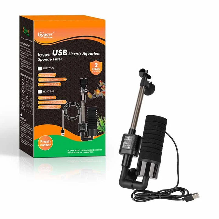 Hygger USB Electric Sponge Filter