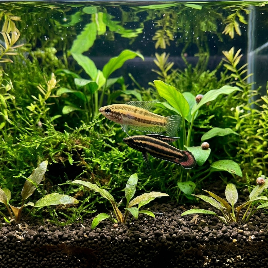 Fire & Ice Licorice Gourami