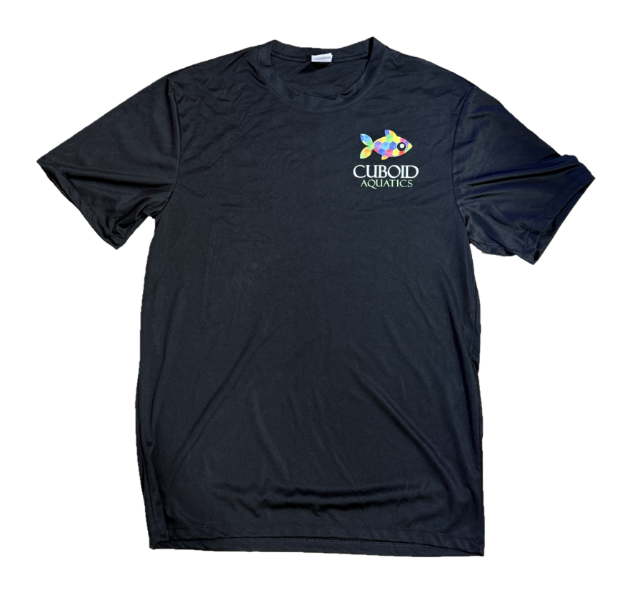 Cuboid Shirt - Black, Dri-Fit, Short Sleeve