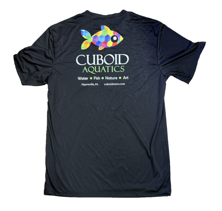 Cuboid Shirt - Black, Dri-Fit, Short Sleeve