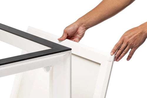 UNS Aluminum Stand - White